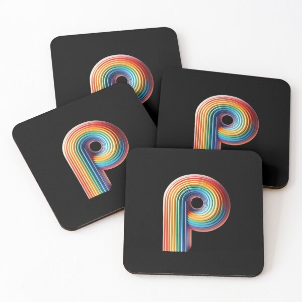 Item preview, Letter P,  Rainbow designed and sold by Myra365Art.