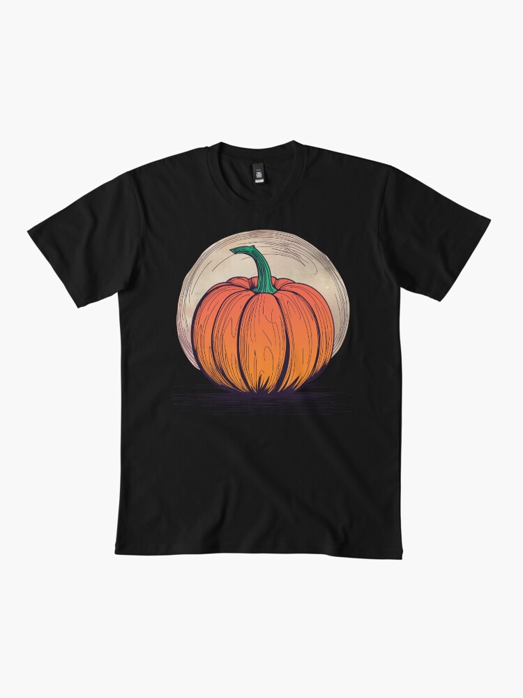 Thumbnail 2 of 4, Premium T-Shirt, Pumpkin designed and sold by TrueNovaDesigns.