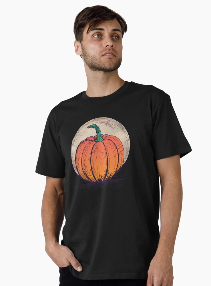 Thumbnail 1 of 4, Premium T-Shirt, Pumpkin designed and sold by TrueNovaDesigns.