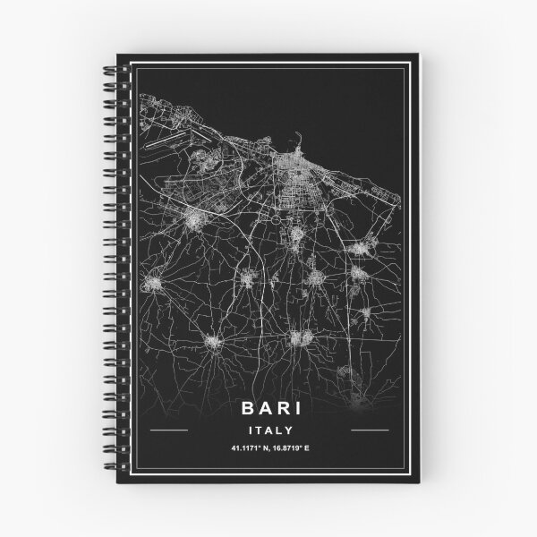 Item preview, Bari City Map designed and sold by SHAMPAIN-ART-CO.