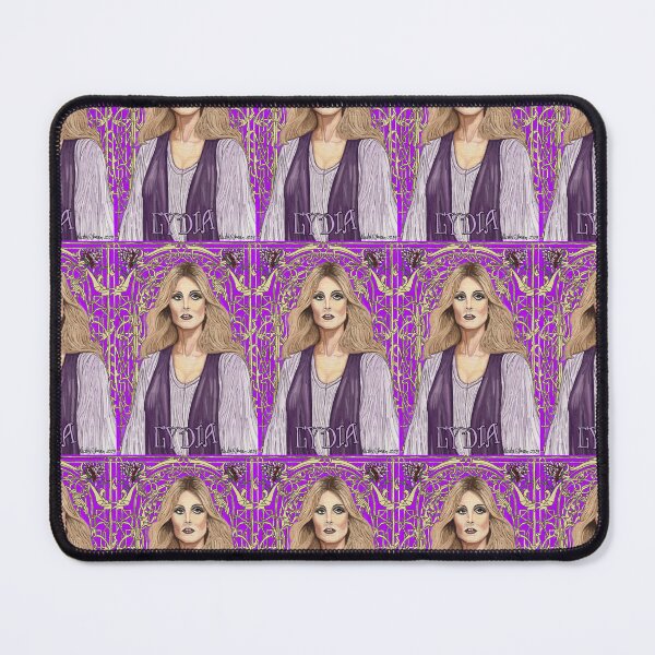 Item preview, Lydia Purple by Paula C. Jensen, digital ArtRage painting, 2024. designed and sold by PollywogDesigns.