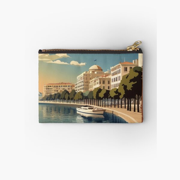 Item preview, 047 Vintage Thessaloniki, Greece Poster Design designed and sold by Alexis Art Collection.