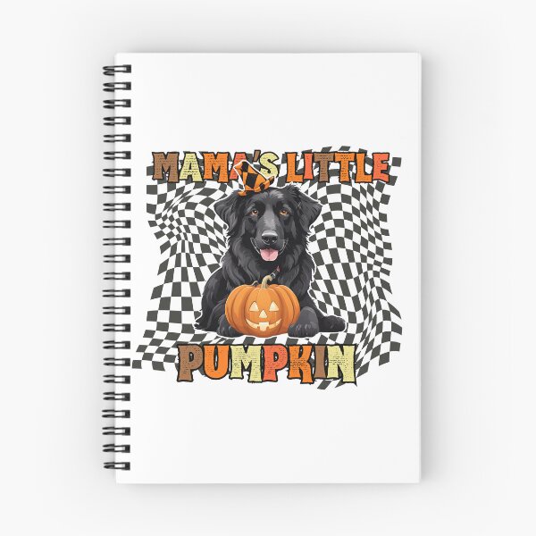 Item preview, "Mama's Little Pumpkin" - Croatian Sheepdog in Halloween Pumpkin with Checkered Background designed and sold by GoodyPaws.