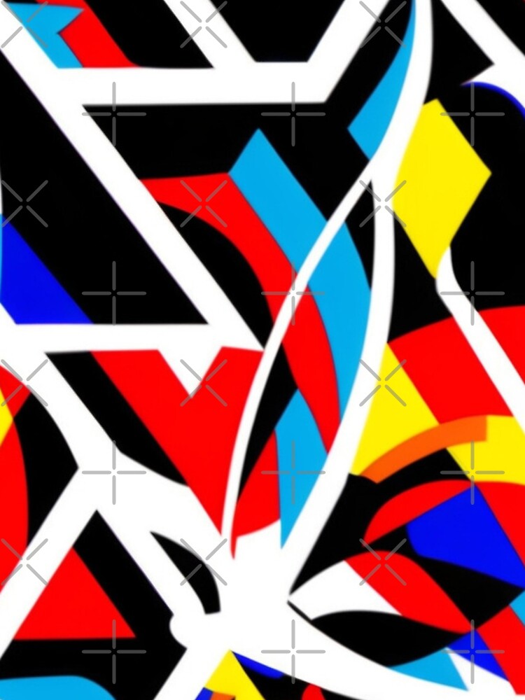 Thumbnail 4 of 4, iPhone Case, Abstract Bold Geometric Pattern designed and sold by SloganExpress.