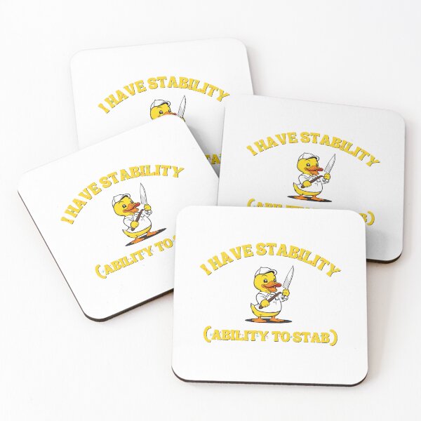 Item preview, I Have Stability, the Ability to Stab HD T Shirt / Sticker designed and sold by Designsleashed.