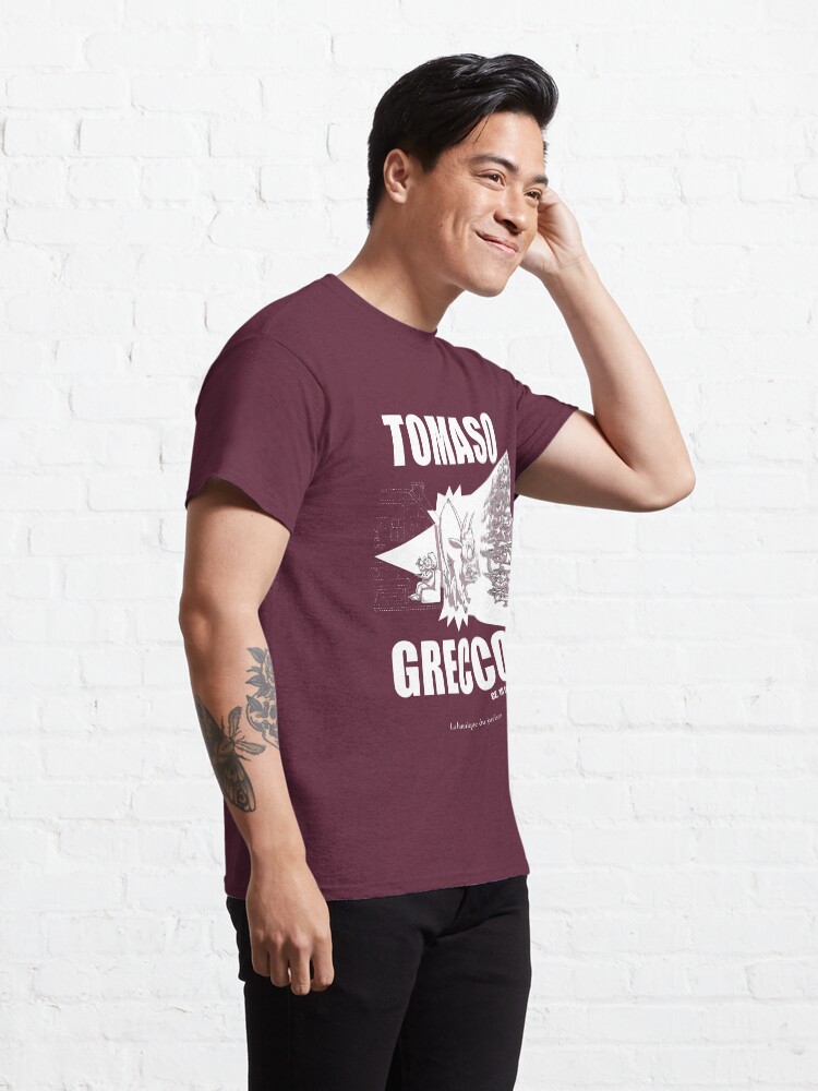 T-shirt classique ''Tomaso Grecco' : autre vue