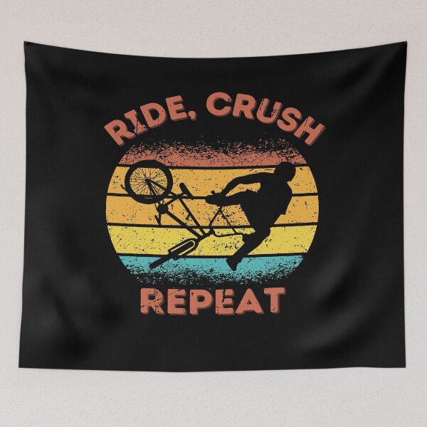 Item preview, Ride Crush Repeat designed and sold by 100Sunsets.