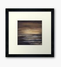 Seas The Day - Sunset Framed Print