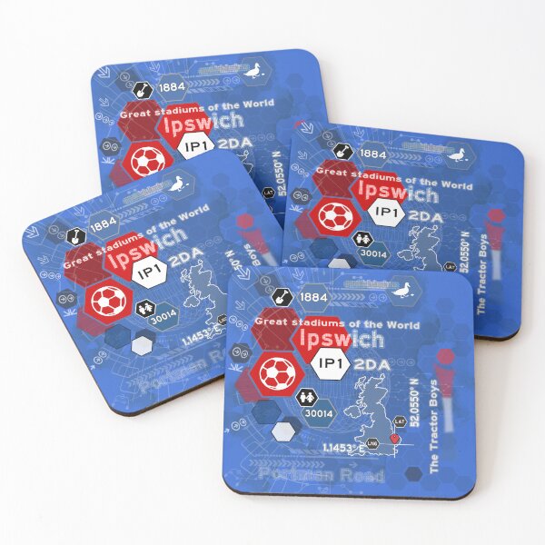 Item preview, Ipswich - Great stadiums 18 designed and sold by OneKickDuck.