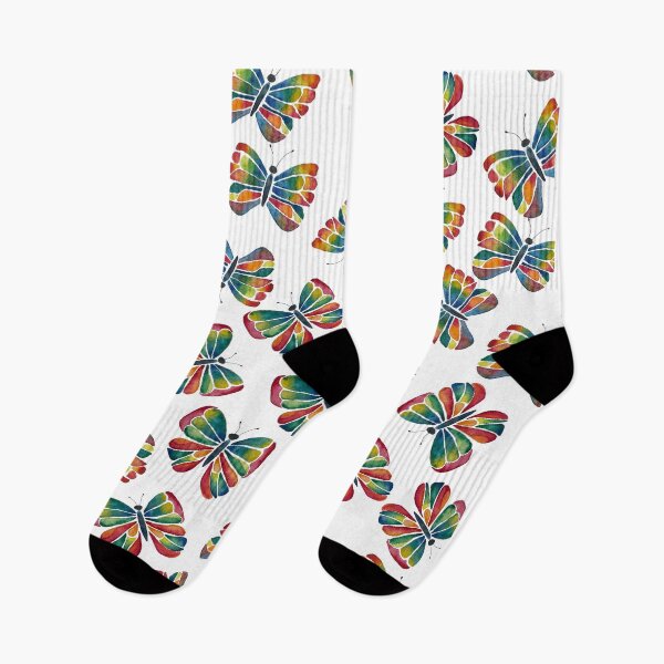 Item preview, Watercolour Multicolour Butterflies designed and sold by Shalini Bisht.