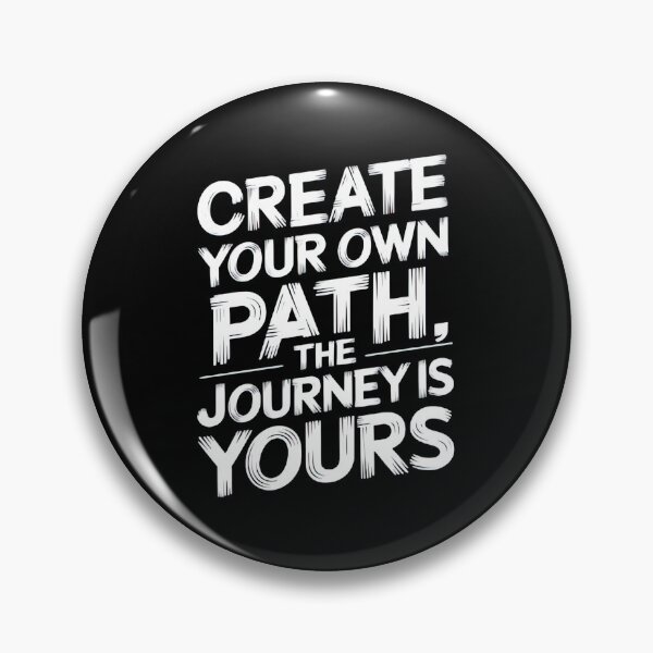 Item preview, Create Your Own Path Quote designed and sold by artwaves.