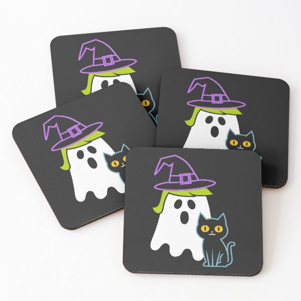 Item preview, Donald Trump`s Ghost With a Cat Funny Halloween Neon designed and sold by Anniko Art Studio.
