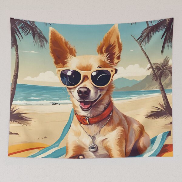 Item preview, Chihuahua Beach Charm 2 designed and sold by Tom-Johnson.