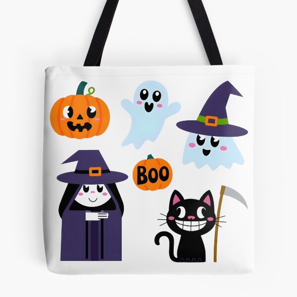 Item preview, Halloween sticker set designed and sold by BlueCloverTrend.