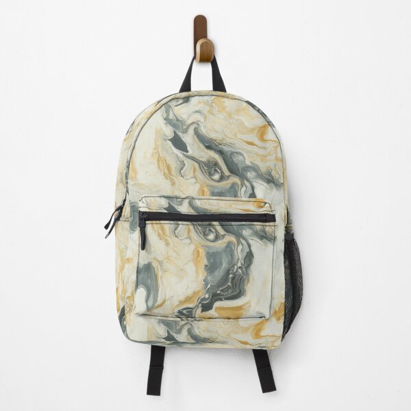 Item preview, White Marble with Gold and Gray Accents in Warm Tones designed and sold by Rcreekat.