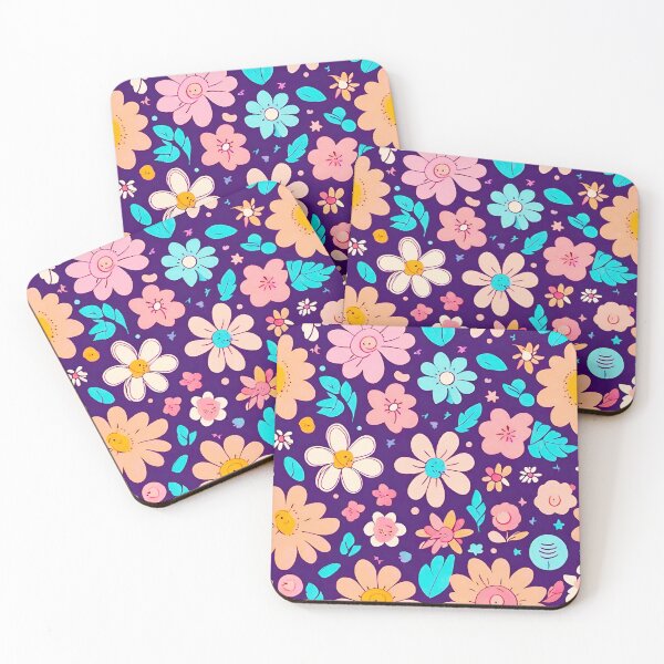 Item preview, Kawaii Pastel Floral Harmony 4 designed and sold by Tom-Johnson.