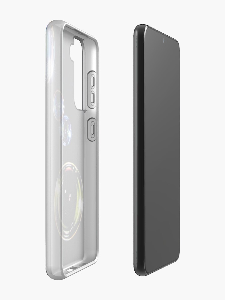 Alternate view of Bubbles Samsung Galaxy Phone Case