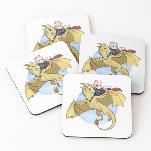 Item preview, Rhaenyra and Syrax designed and sold by sunfyrethegold.
