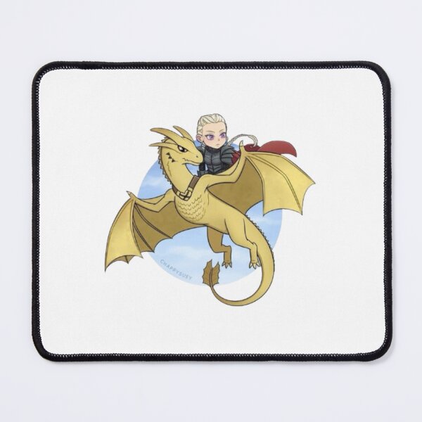 Item preview, Rhaenyra and Syrax designed and sold by sunfyrethegold.