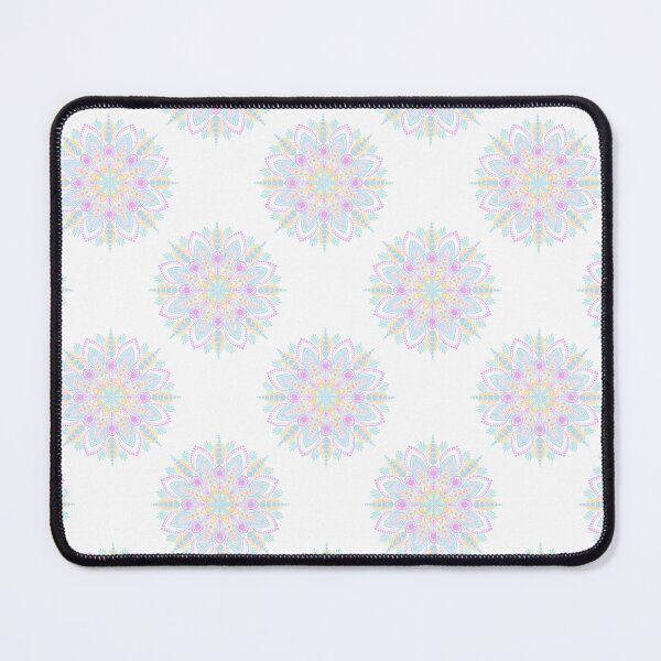 Item preview, Pastel Rainbow Ice Cream Sundae Polka Dot Mandala designed and sold by Triplicate Limited.