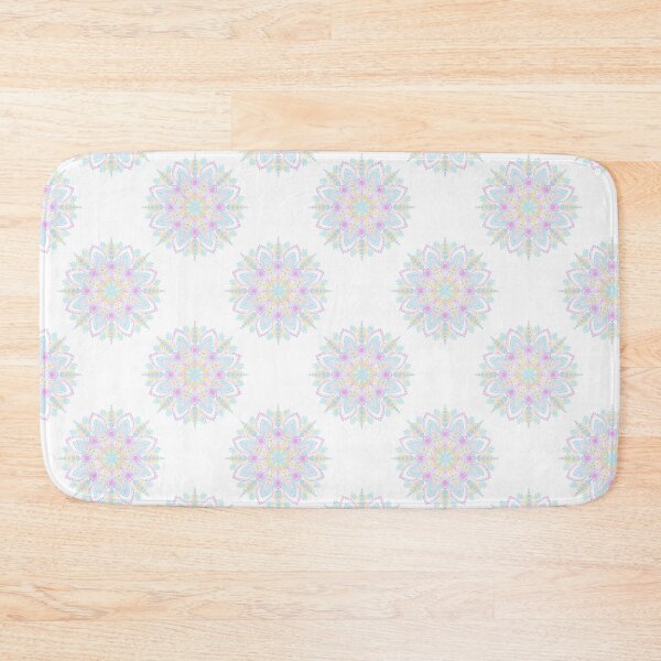 Item preview, Pastel Rainbow Ice Cream Sundae Polka Dot Mandala designed and sold by Triplicate Limited.