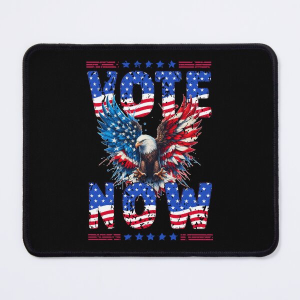 Item preview, VOTE NOW vintage style Elections 2024 US eagle freedom democracy design designed and sold by Jt41.