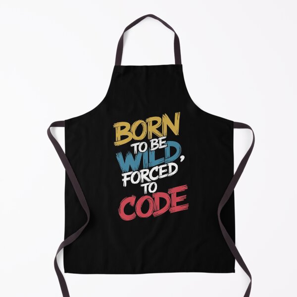 Item preview, Born to Be Wild, Forced to Code" T-Shirt, Funny Programmer Graphic Tee, Coder Gift, Unisex Casual Shirt, Software Developer Humor, Geek Chic Apparel designed and sold by PlayfulMuse.