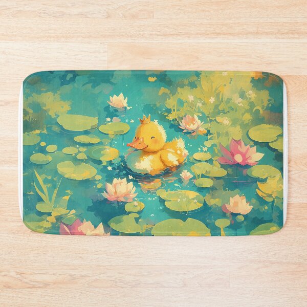 Item preview, King Duck Swimming in Pond designed and sold by Christian Weiss.