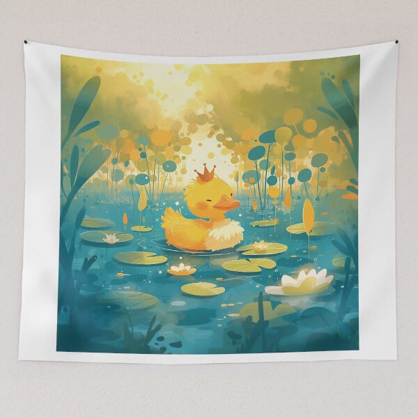 Item preview, Regal Duck in Tranquil Pond designed and sold by Christian Weiss.