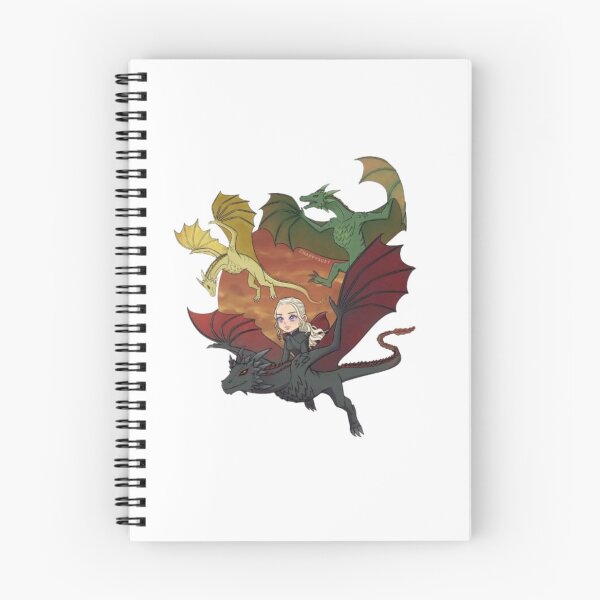 Item preview, Daenerys y sus dragones designed and sold by sunfyrethegold.