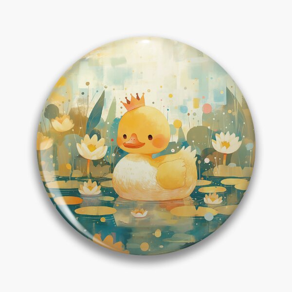 Item preview, Abstract King Duck in Pond designed and sold by Christian Weiss.