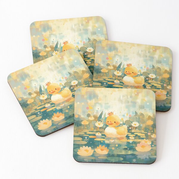Item preview, Abstract King Duck in Pond designed and sold by Christian Weiss.