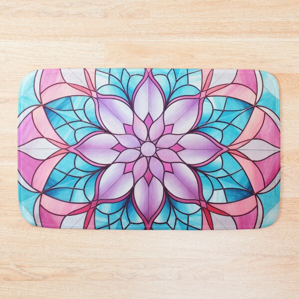 Item preview, Stained glass mandala designed and sold by KreaKat.