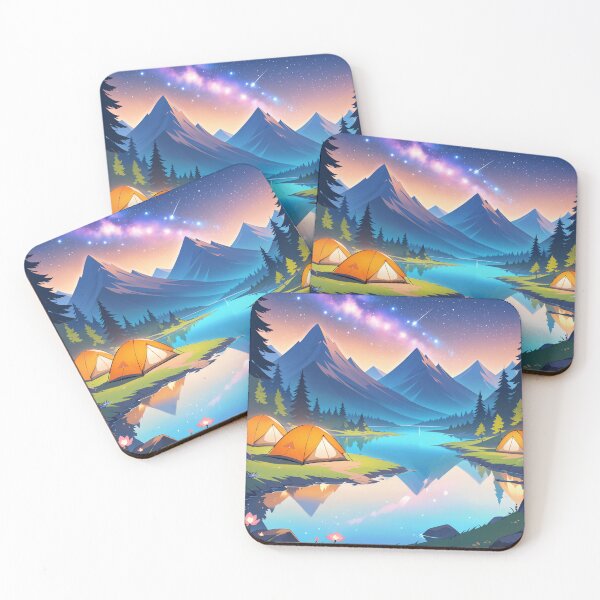 Item preview, camping spot by night designed and sold by fitgeek.