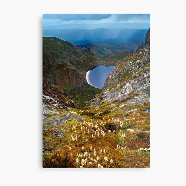 Lake Rhona & the Vale of Rasselas Metal Print