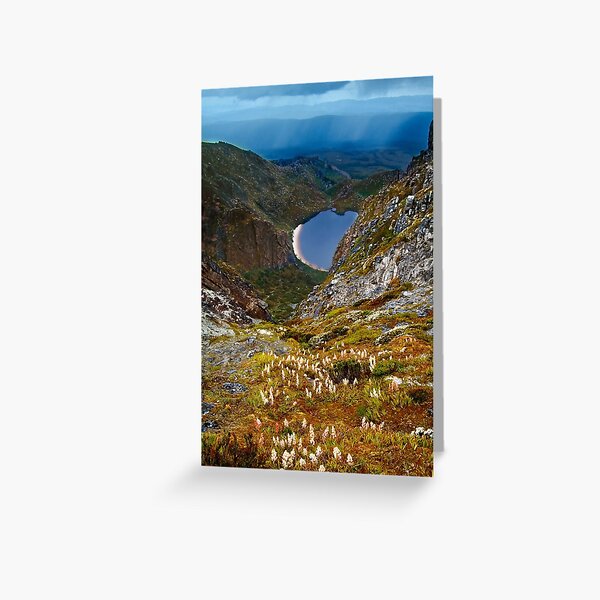Lake Rhona & the Vale of Rasselas Greeting Card