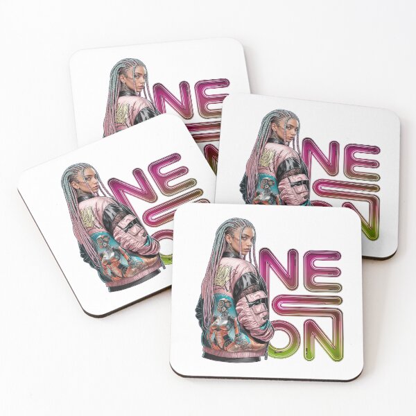 Artikelvorschau, Neon-Cyberpunk entworfen und verkauft von NickTaroDesign.
