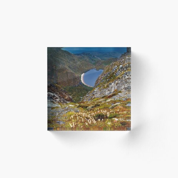 Lake Rhona & the Vale of Rasselas Acrylic Block