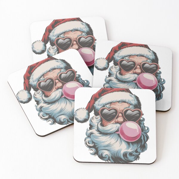 Item preview, Cool Santa - Retro Holiday Vibes designed and sold by Charlietule.