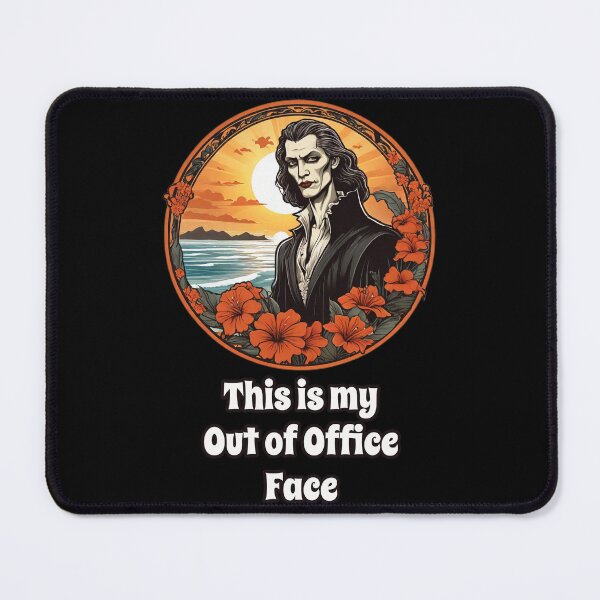 Item preview, Workaholic Vampire by The Beach - This is my Out of Office Face designed and sold by Ridiculam Toga.