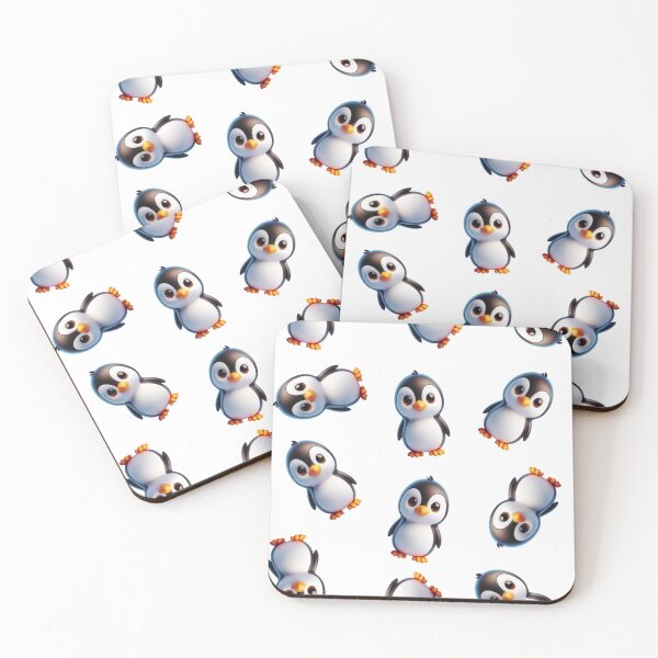 Item preview, Tumbling penguins designed and sold by ArtyApe.