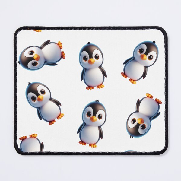 Item preview, Tumbling penguins designed and sold by ArtyApe.