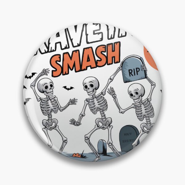 Item preview, It Was a Graveyard Smash - Dancing Skeletons Halloween Design designed and sold by Charlietule.