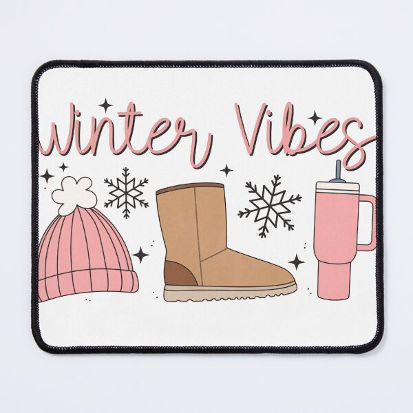 Item preview, Winter Vibes - Cozy Hat, Boots, and Tumbler Design designed and sold by Charlietule.