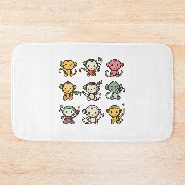 Item preview, Happy Monkey (E1) designed and sold by echooche.