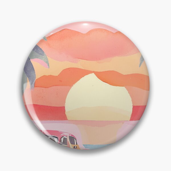 Item preview, Vintage Beach Poster Print designed and sold by happinessbuddy.