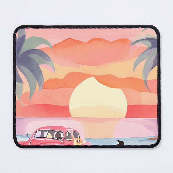 Item preview, Vintage Beach Poster Print designed and sold by happinessbuddy.