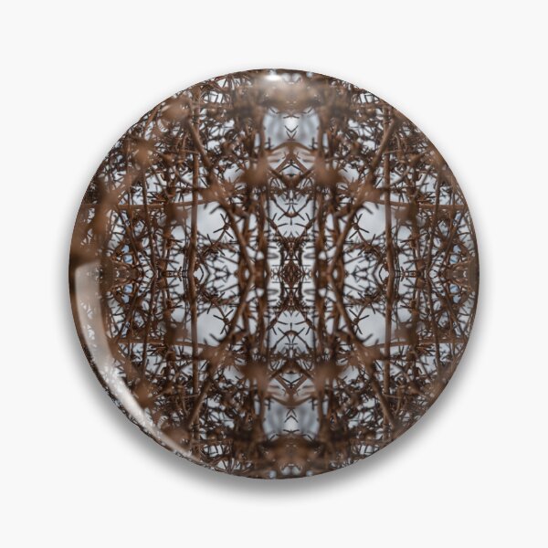 Item preview, Mirrored rusty barbed wire designed and sold by Mizantr00p.