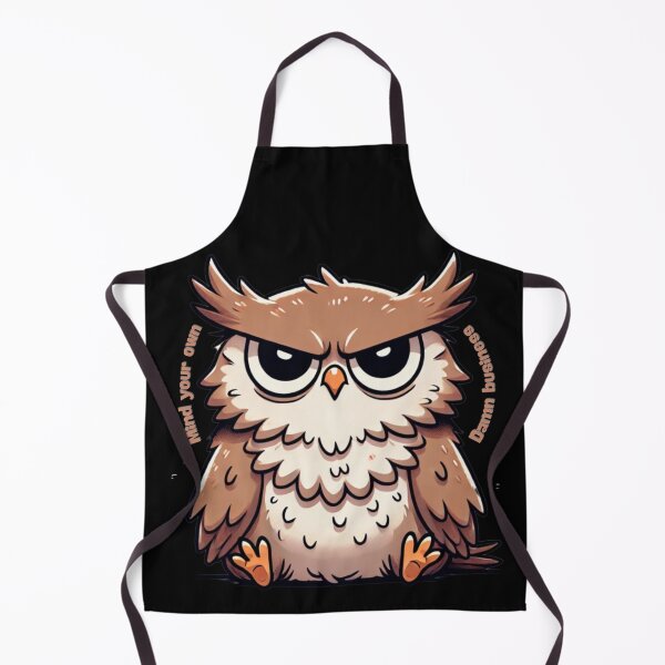 Item preview, Judging Owl - Mind Your Own Damn Business designed and sold by TeslaSt0re.