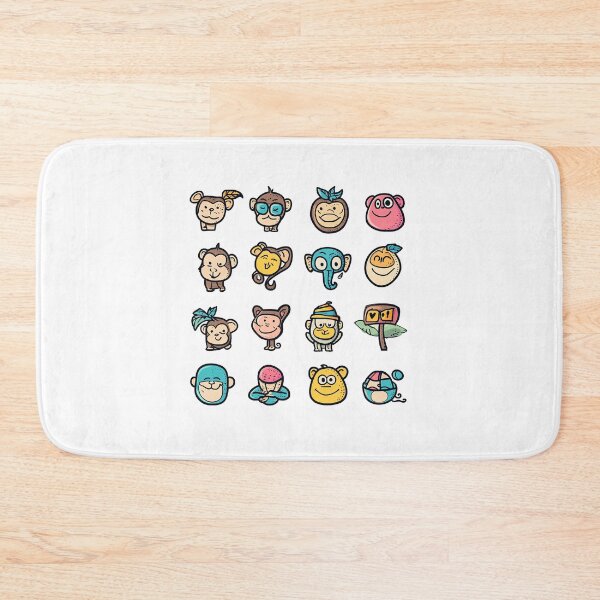 Item preview, Happy Monkey (E4) designed and sold by echooche.